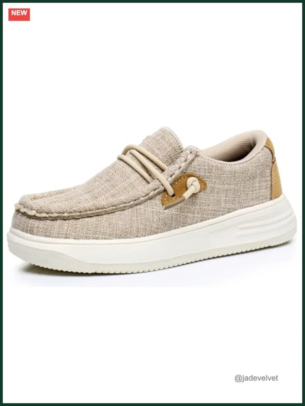 Kids Slip-On Loafers Dress Boat Shoes Lightweight Memory Foam